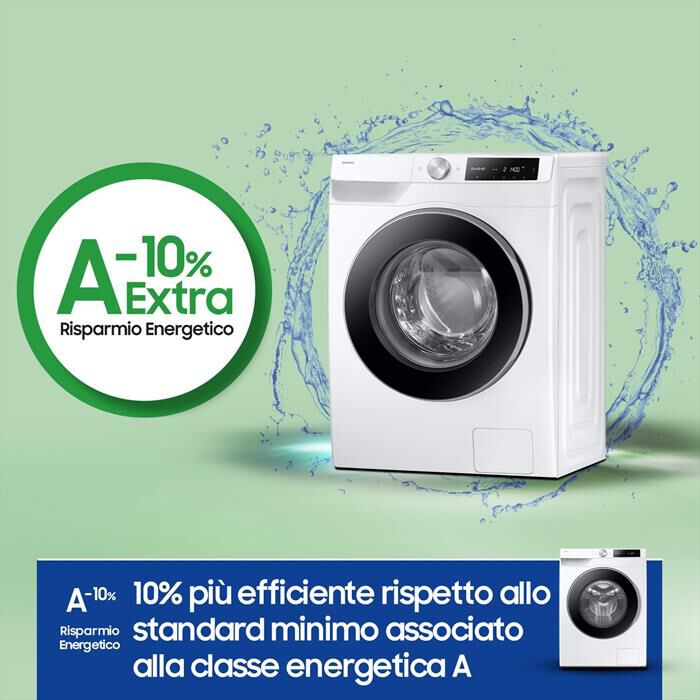 SAMSUNG - Lavatrice WW90DG6U25LEU3 9 Kg Classe A-bianco