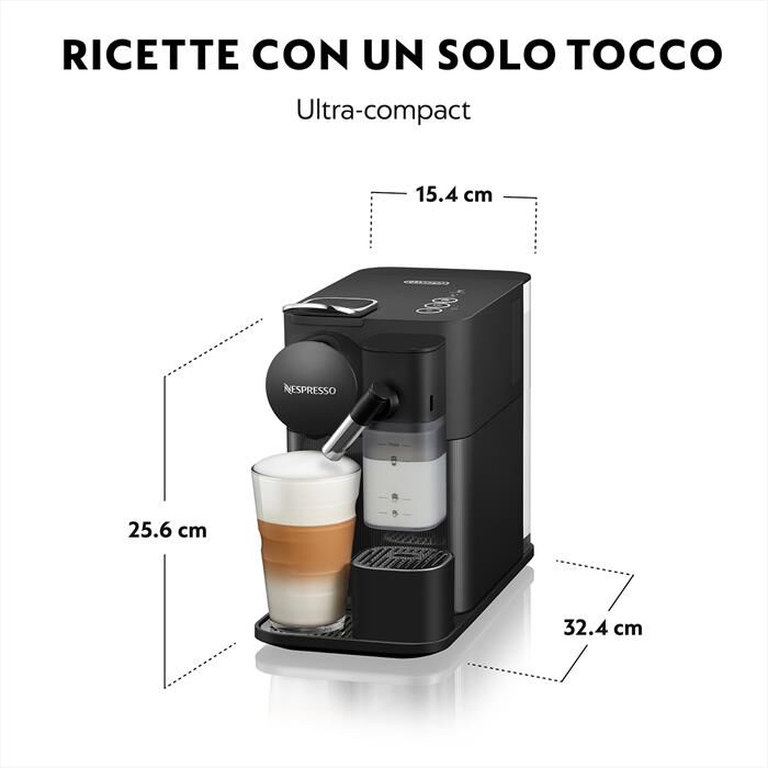 DE LONGHI - NEW LATTISSIMA ONE NESPRESSO EN510.B-Nero
