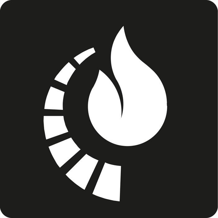 GLEM GAS - Piano cottura a gas GV755XBK 5 fuochi 70cm-Nero Lucido