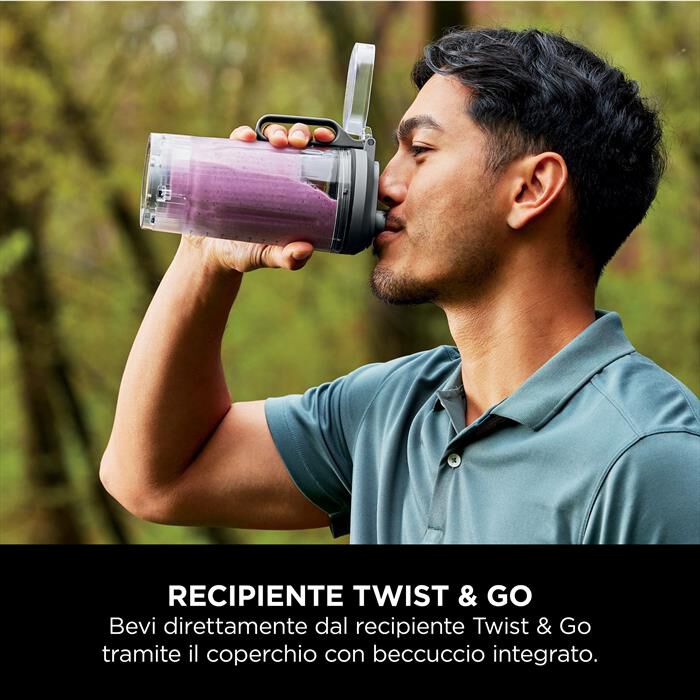 NINJA - FRULLATORE PORTATILE BLAST MAX-Grigio