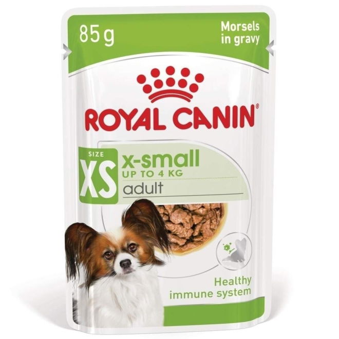 Royal Canin X-Small Adult Gravy våtfôr til hund 12x85g