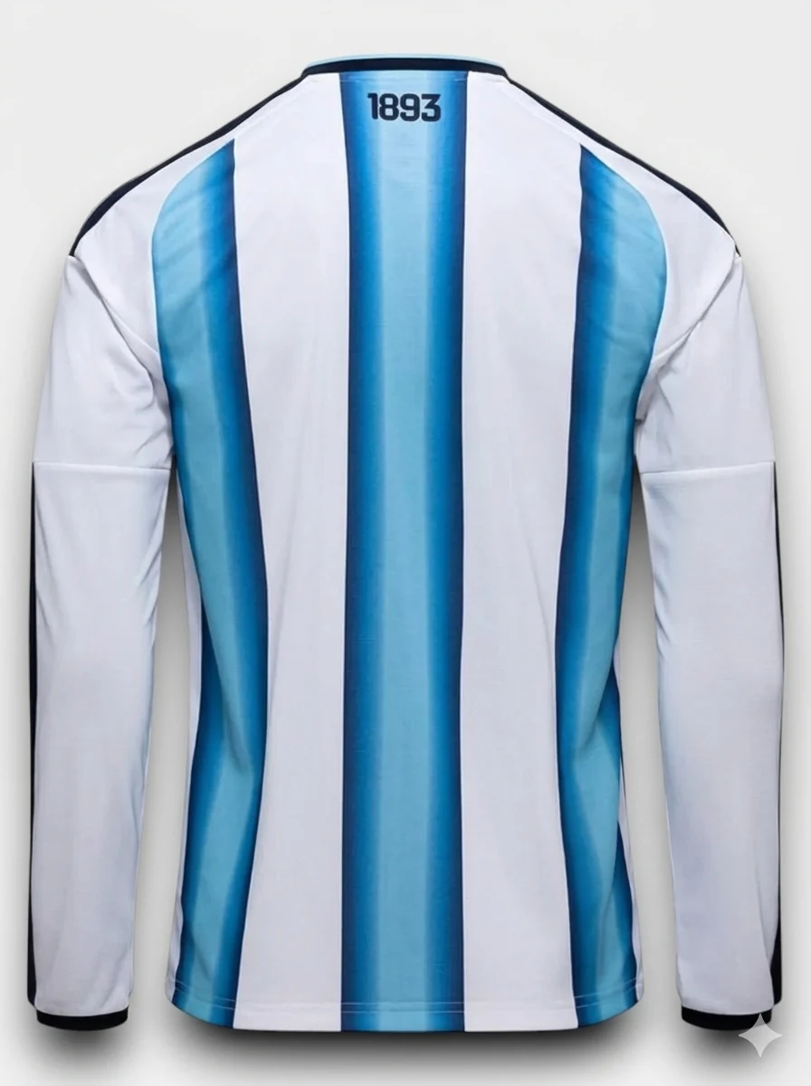 Argentina World Cup 2026 Jersey Player Version - Long Sleeve
