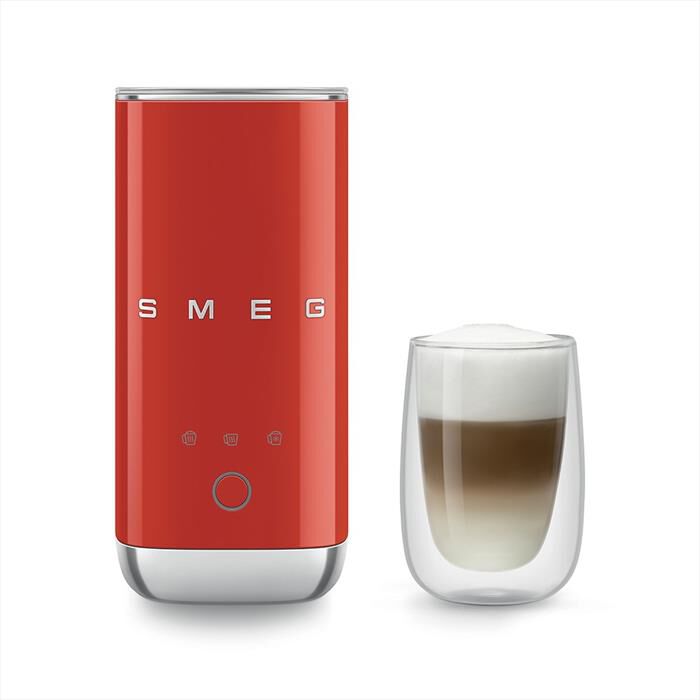 SMEG - Montalatte elettrico MFF02RDEU-Rosso