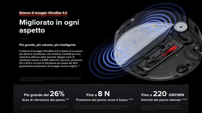 ROBOROCK - Aspirapolvere robot SAROS 10-Black