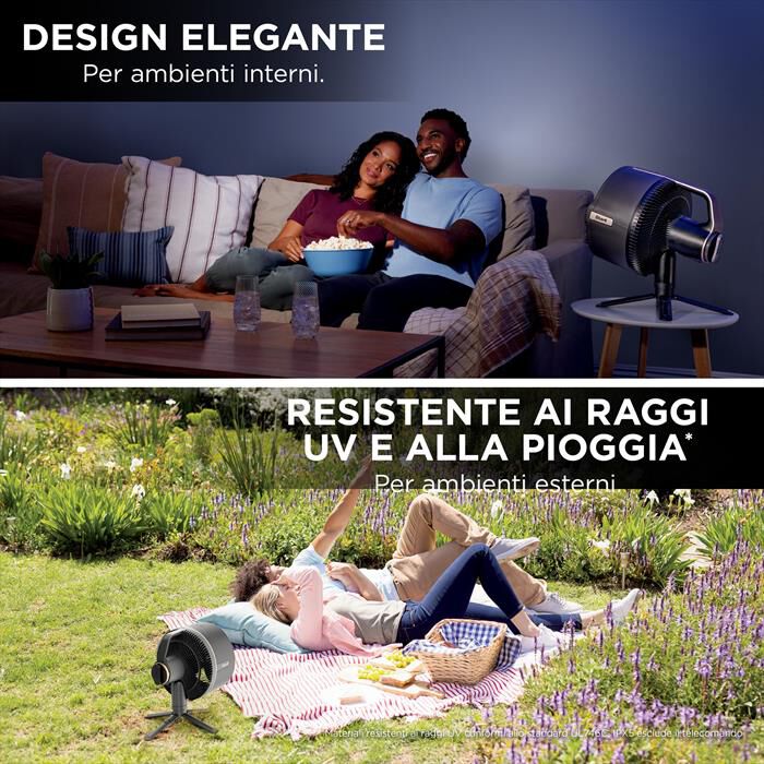 SHARK - Ventilatore portatile FLEXBREEZE PROMIST-Nero