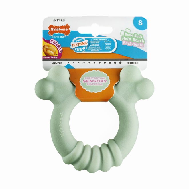 Nylabone Puppy Tactile Tyggering Kylling S