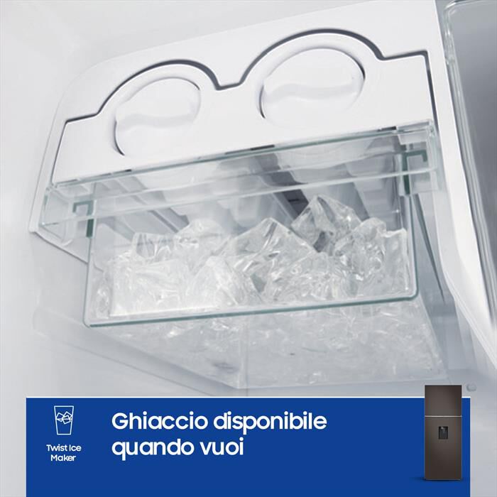 SAMSUNG - Frigorifero 2 porte RT47CB6736C2ES Classe E 462 lt-Cotta Charcoal