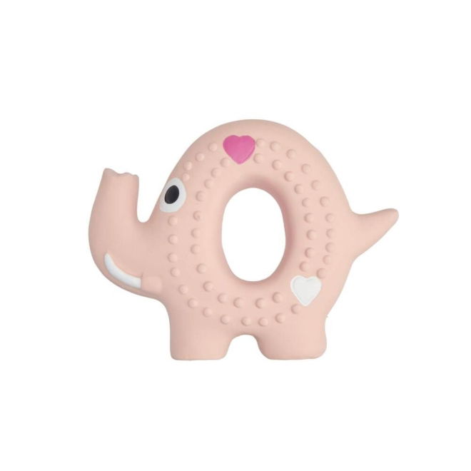 Little&Bigger Puppy Basics Latex Elefant Rosa 10 cm