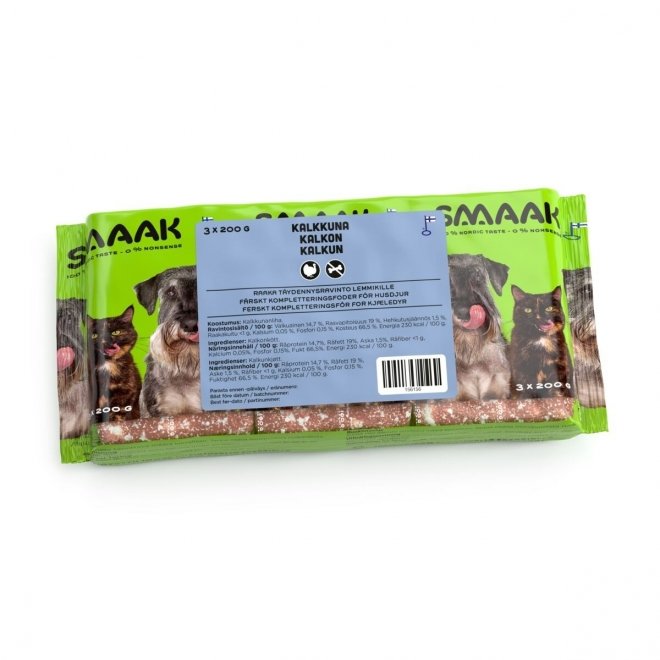 SMAAK Raw Turkey minced meat