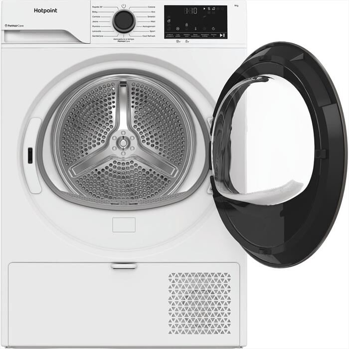 HOTPOINT ARISTON - Asciugatrice 9KG SLIM HPT 93D BS IT CLASSE D-Bianco