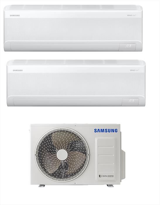 SAMSUNG - Kit DUAL WINDFREE COMFORT S2 9000+12000 BTU-Bianco
