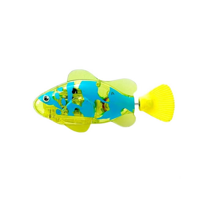 Little&Bigger Svømmende Robotfisk gul/blå