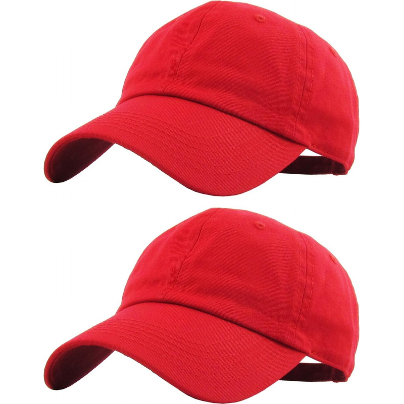 Classic Unisex Cotton Adjustable Low Crown Baseball Cap