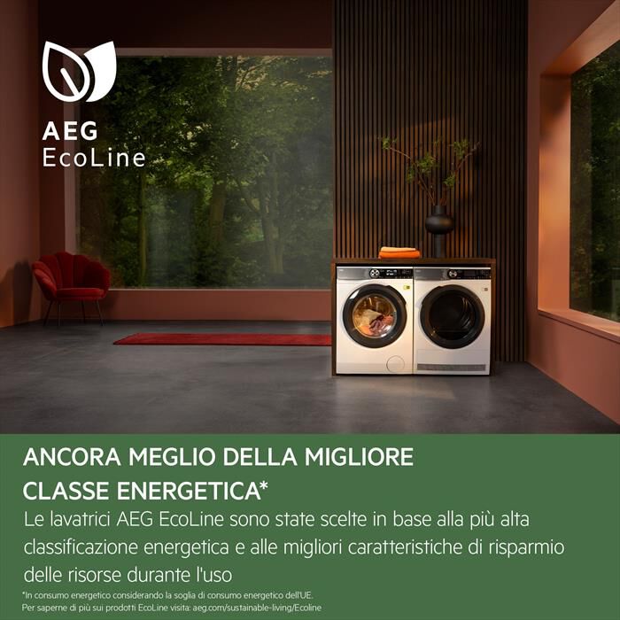 AEG - Lavatrice XLR7FH11YV 11KG Classe A 1400g/m-Bianco