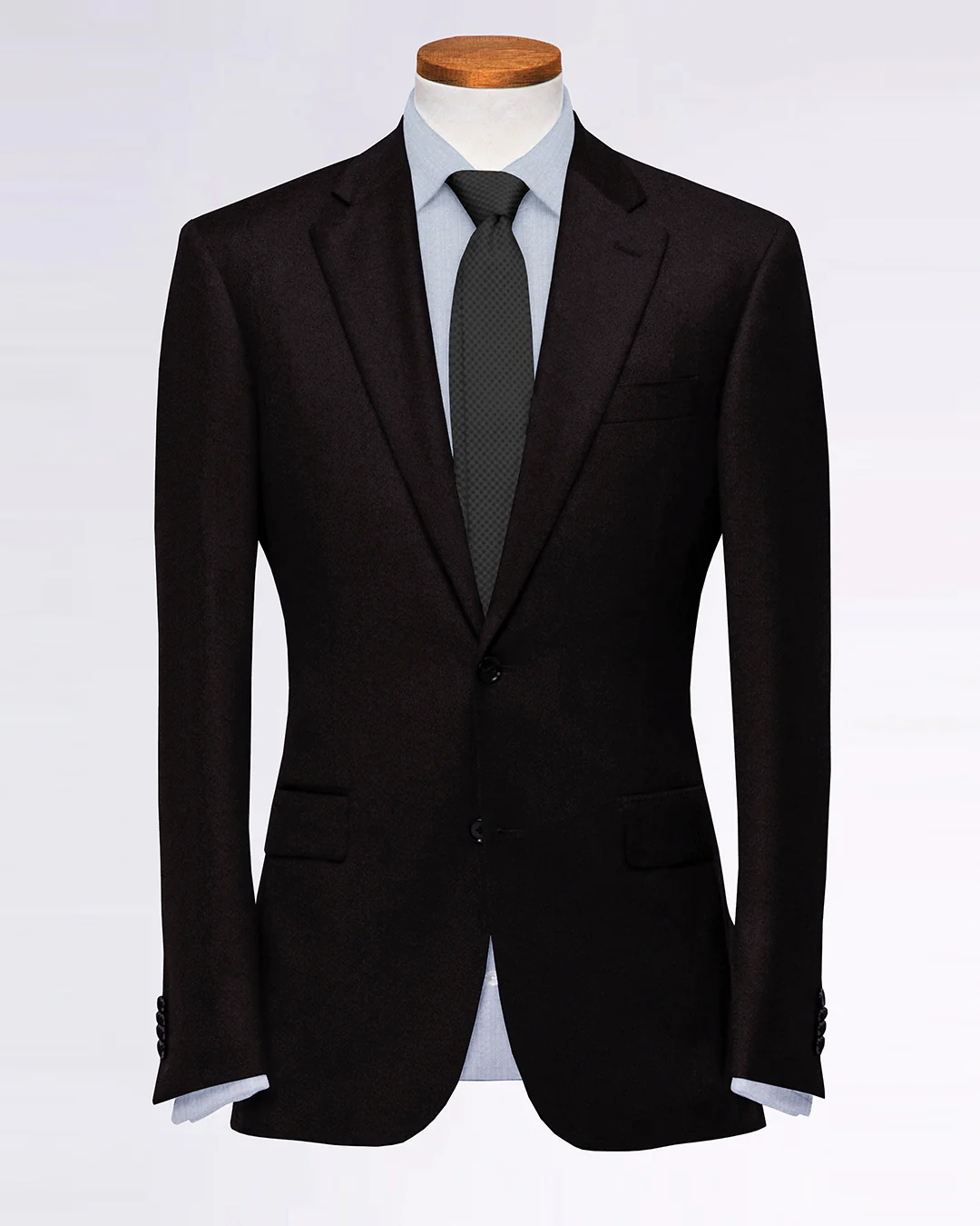 Mahogany Brown Flannel Suit