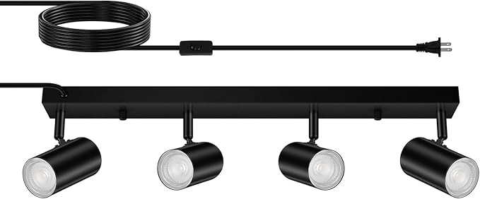 SPOTLUMINARA 4 Light Track Lighting Kit