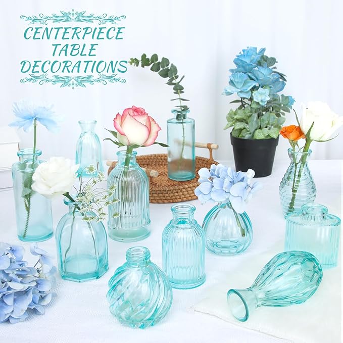 VASEA Bud Vases Set of 12