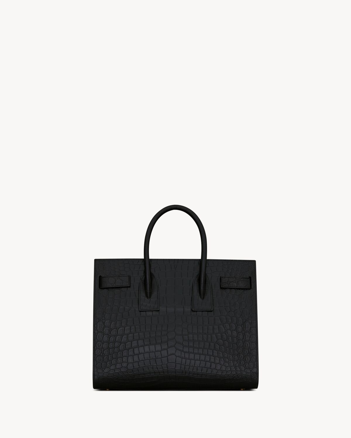 Sac De Jour In Embossed Crocodile Leather – Small