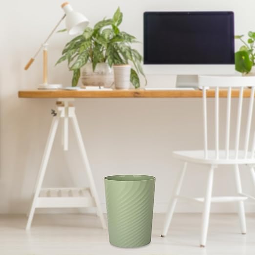SMARTTOSS Plastic Small Trash Can Wastebasket