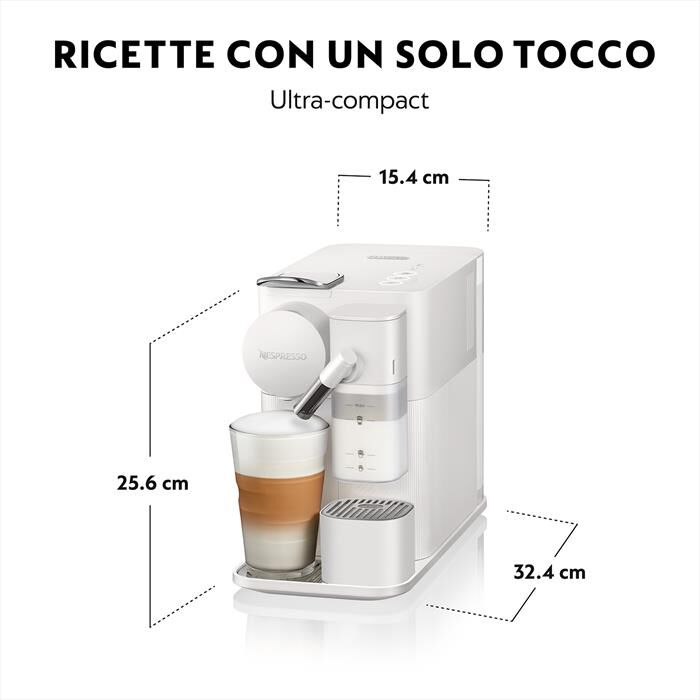 DE LONGHI - NEW LATTISSIMA ONE NESPRESSO EN510.W-Bianco