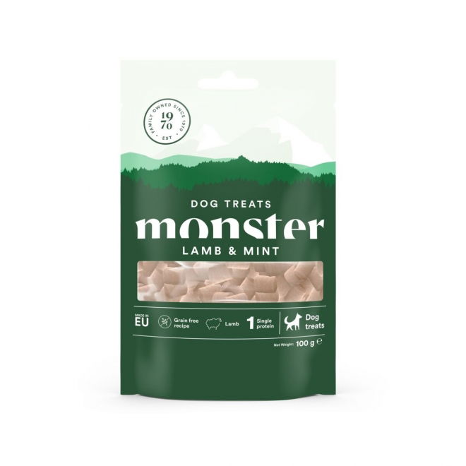 Monster Dog Godbiter Lam & Mint 100 g