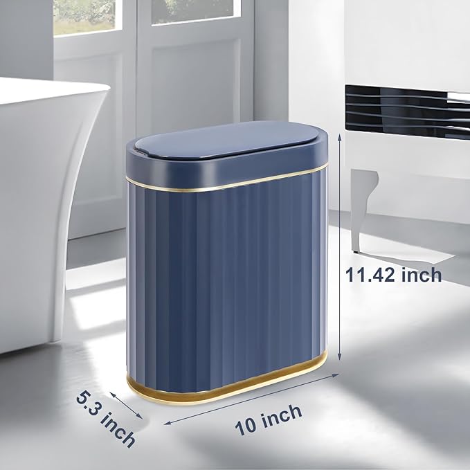 SMARTTOSS Bathroom Trash Can with Automatic