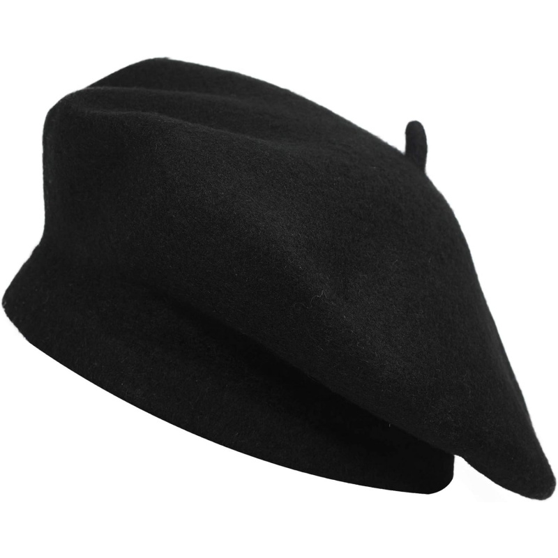 Wool French Beret Hat