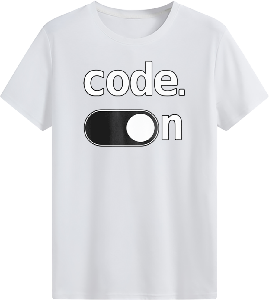 CODE ON T-shirt