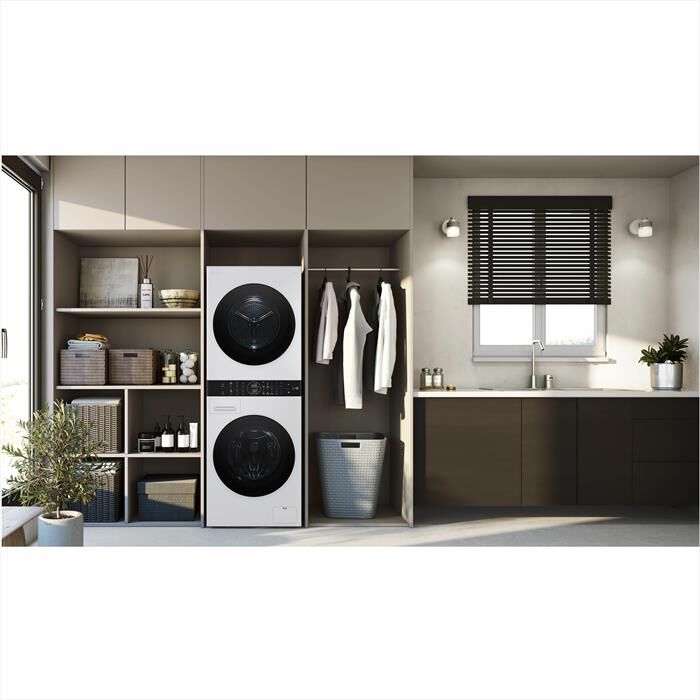 LG - Lavasciuga WASHTOWER WT1210WWF 12/10 Kg Classe A-Bianca