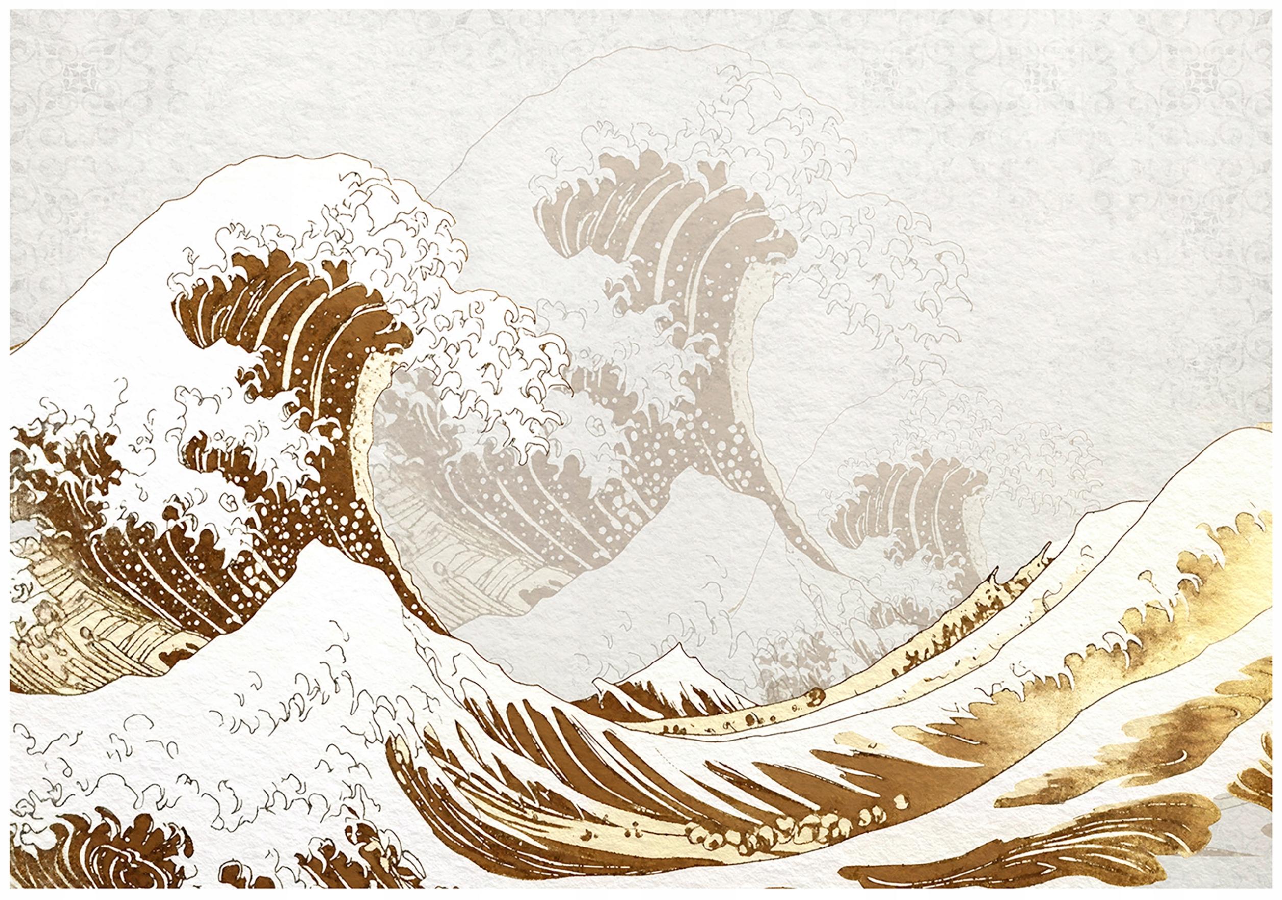 Wall mural: The Great Wave off Kanagawa, bedroom, living room, non-woven wallpaper,