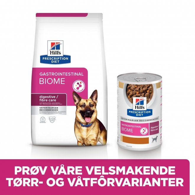 Hill's Prescription Diet Canine Adult Gastrointestinal Biome Chicken & Vegetables Stew 156 g