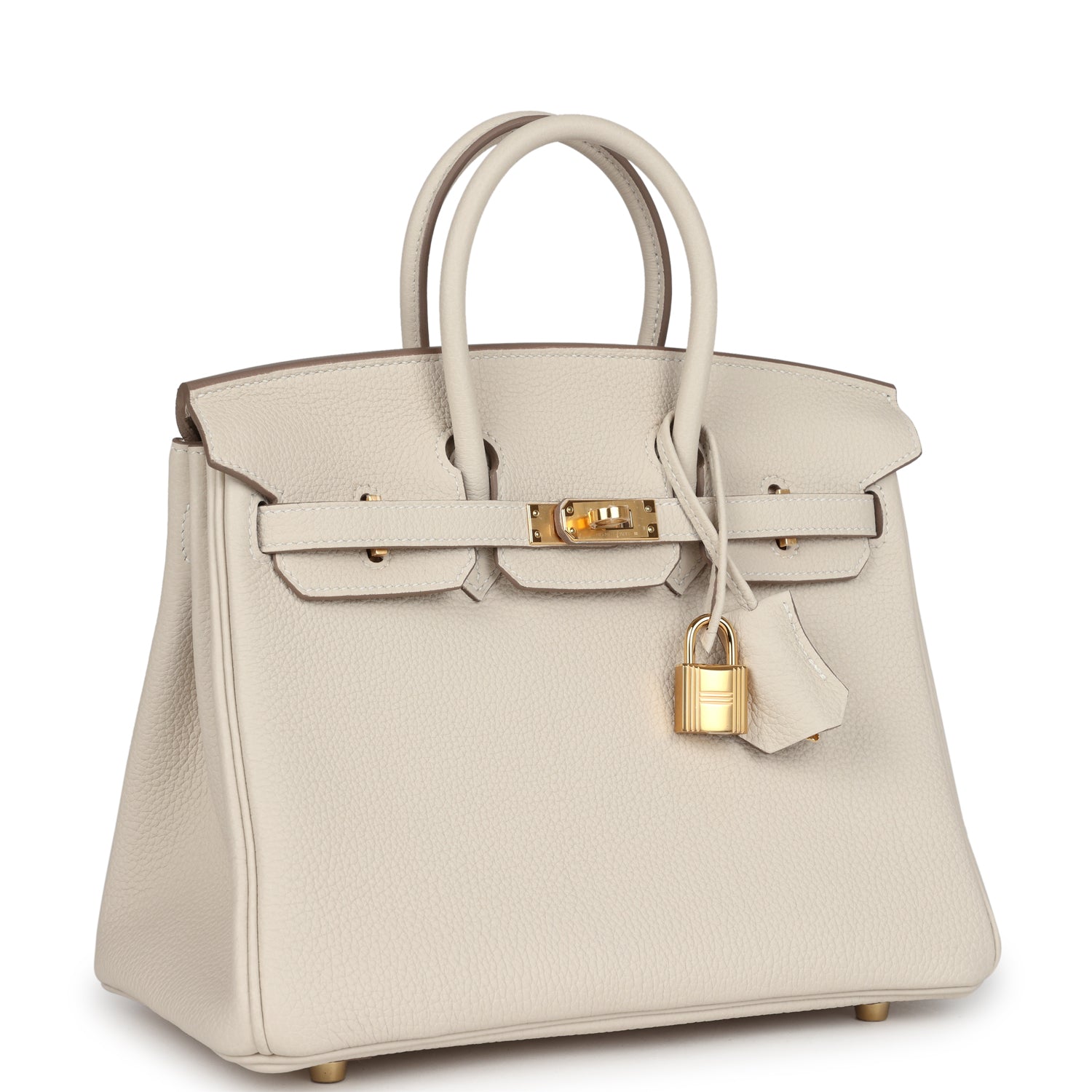 Birkin 25 Craie Togo Gold Hardware