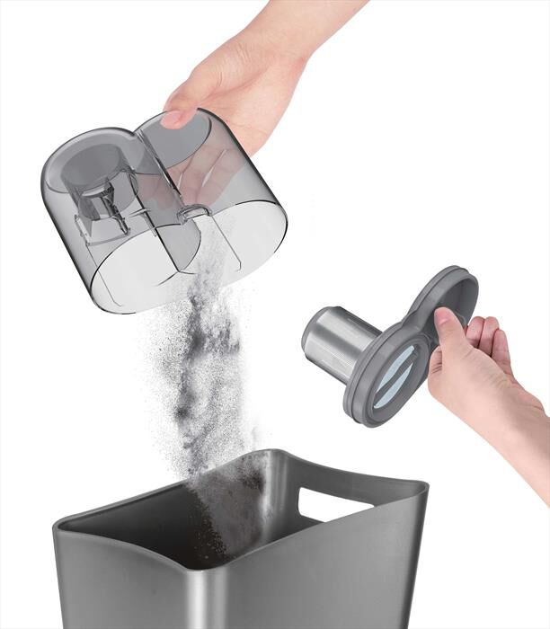 HOOVER - Aspirapolvere senza filo HMC520UV 011-Nero, Metallico