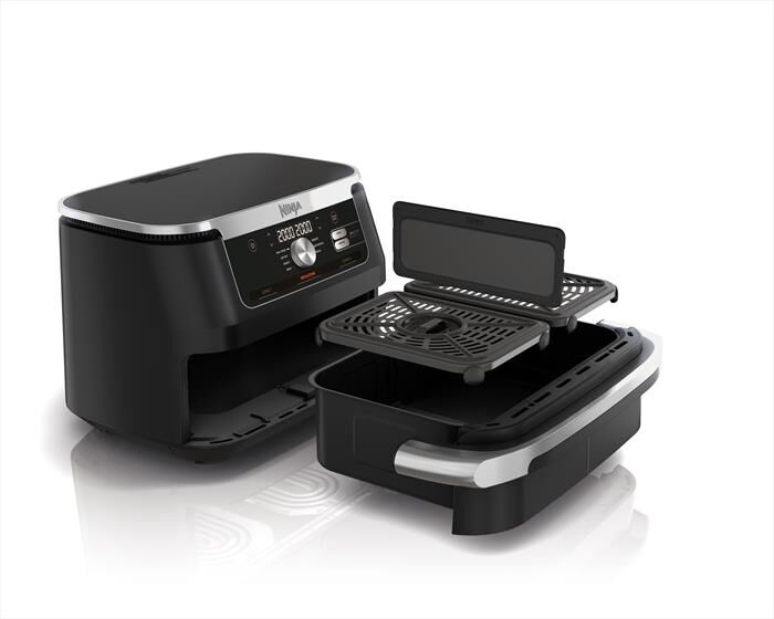 NINJA - Friggitrice ad aria FLEXDRAWER DA 10,4L-nero
