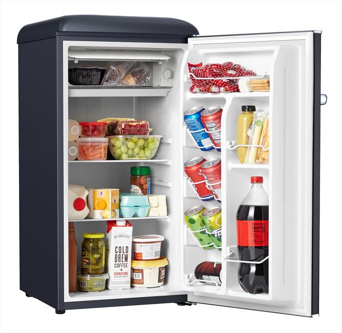 TECHLIFE - Frigorifero tavolo TFFTR100B Classe E 95lt-Nero