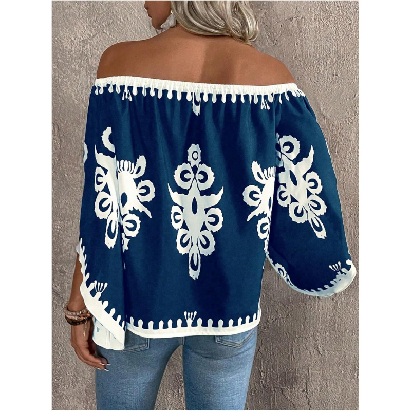 Women's Off The Shoulder Bell Long
