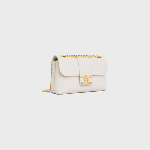 TEEN VICTOIRE BAG IN SUPPLE CALFSKIN WHITE