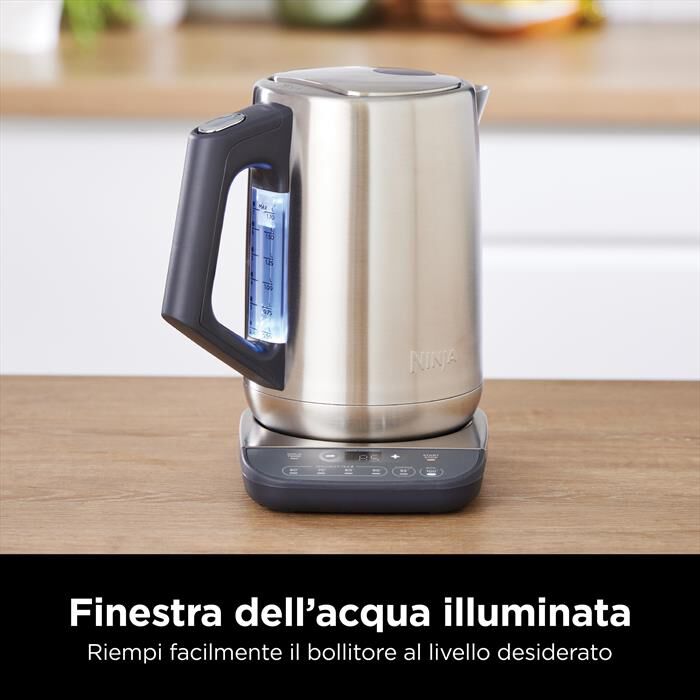 NINJA - Bollitore KT201EU PRECISION TEMP. ELECTRIC KETTLE-ACCIAIO