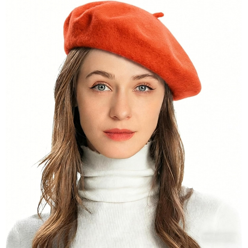 Wool French Beret Hat