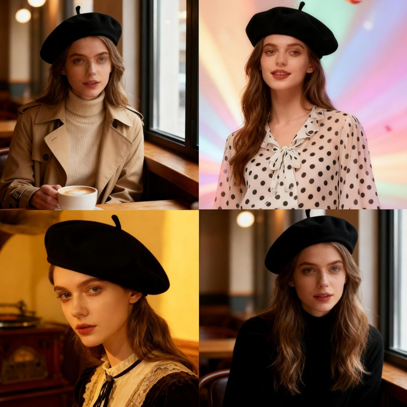 Women's Wool French Beret