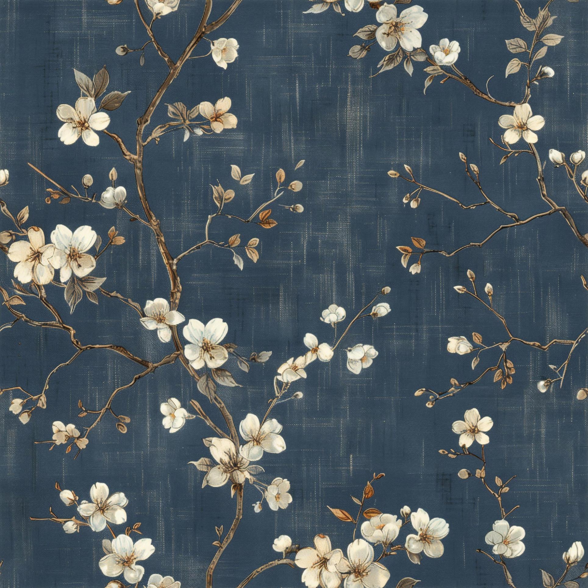 Tree branch wallpaper on non-woven fabric for living room and bedroom walls
