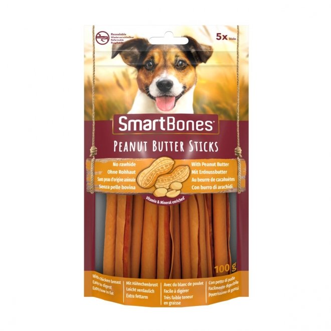 SmartSticks Peanøttsmør 5-pk