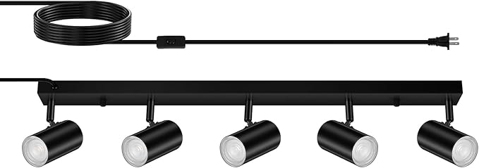 SPOTLUMINARA 5 Light Track Lighting Kit