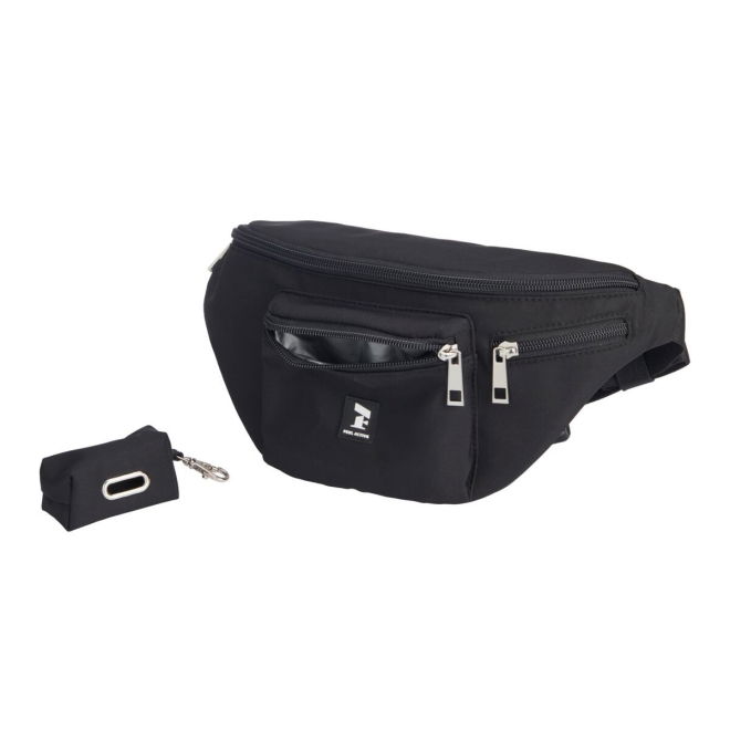 Feel Active Tour godbitpose med hundeposeholder sort