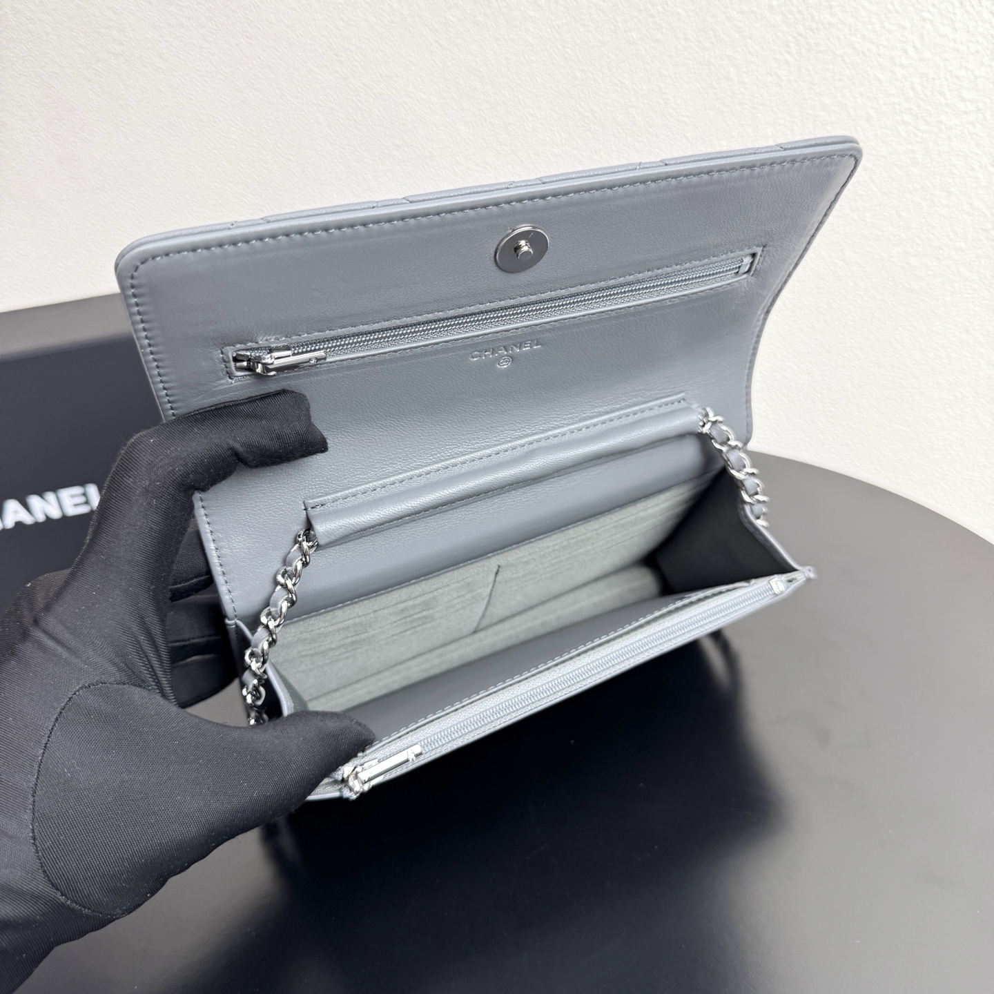 Classic Wallet on Chain（Classic Grey） - Mocuir