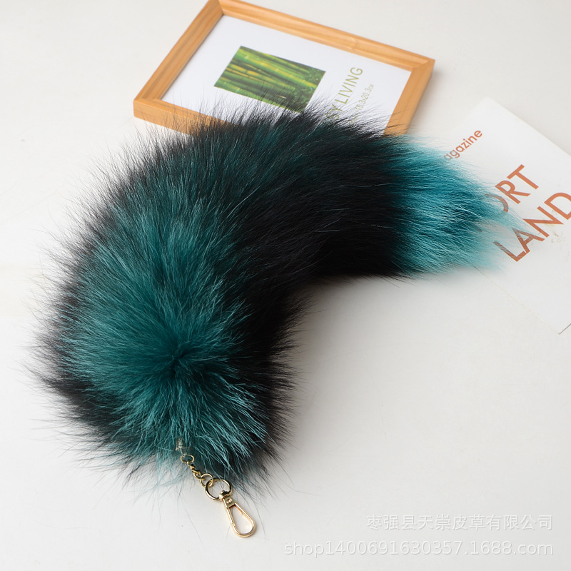 Fox tail pendant