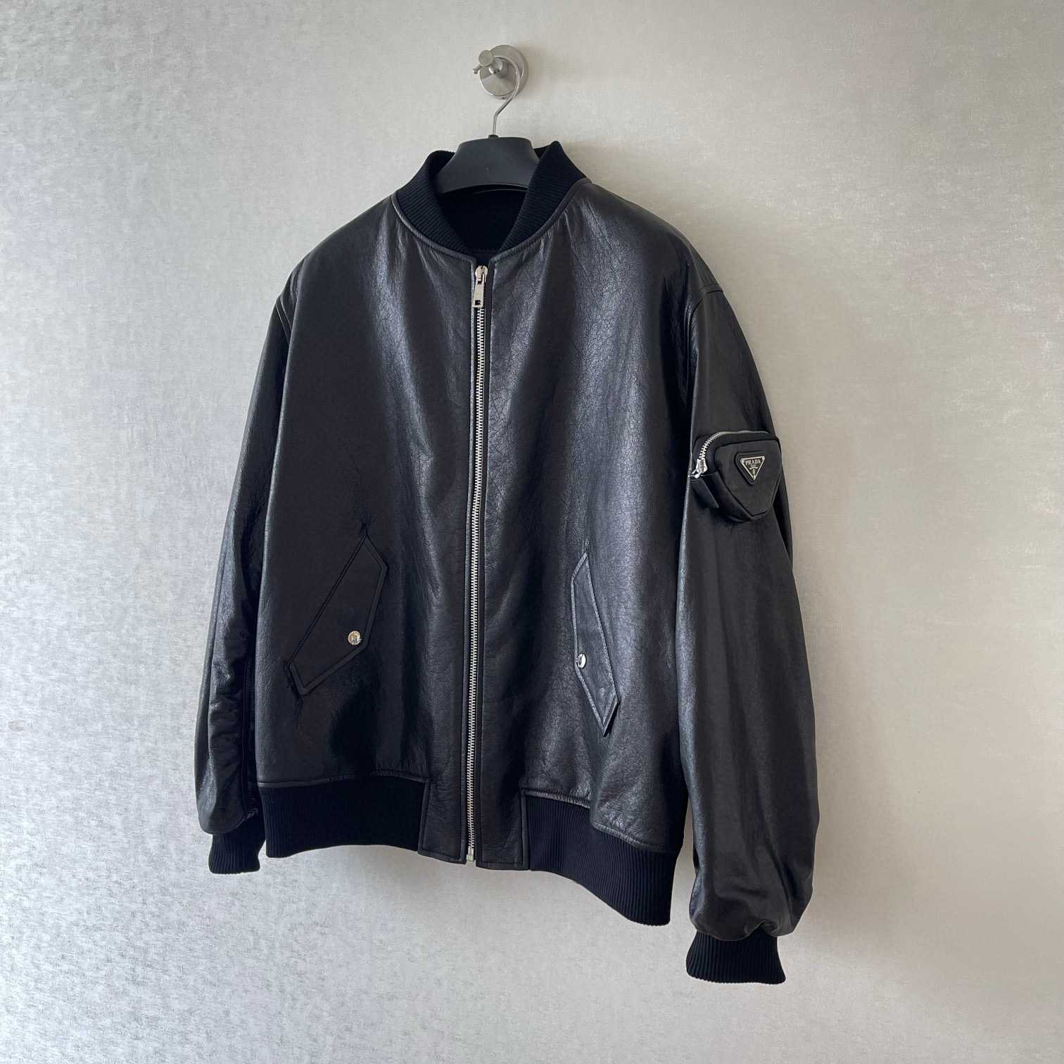 Prada Leather Jacket – CJKT1818