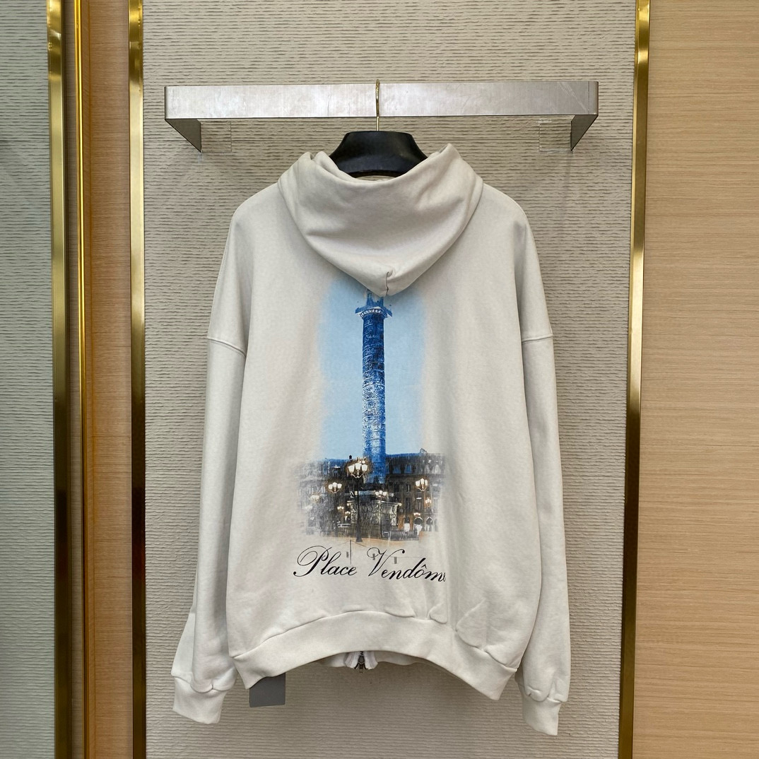 Balenciaga Zip Hoodie – SWHO2386