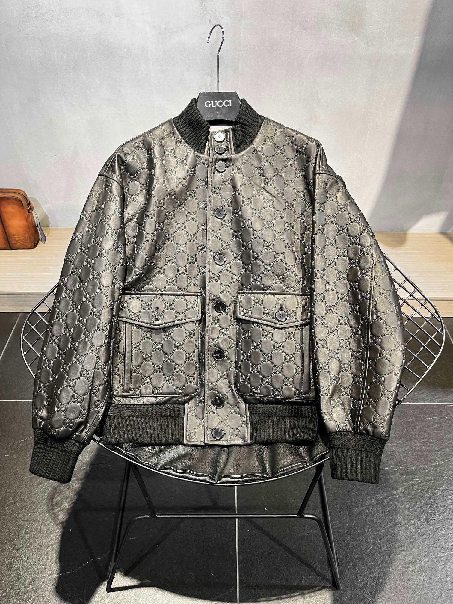 Gucci Leather Jacket – CJKT1331