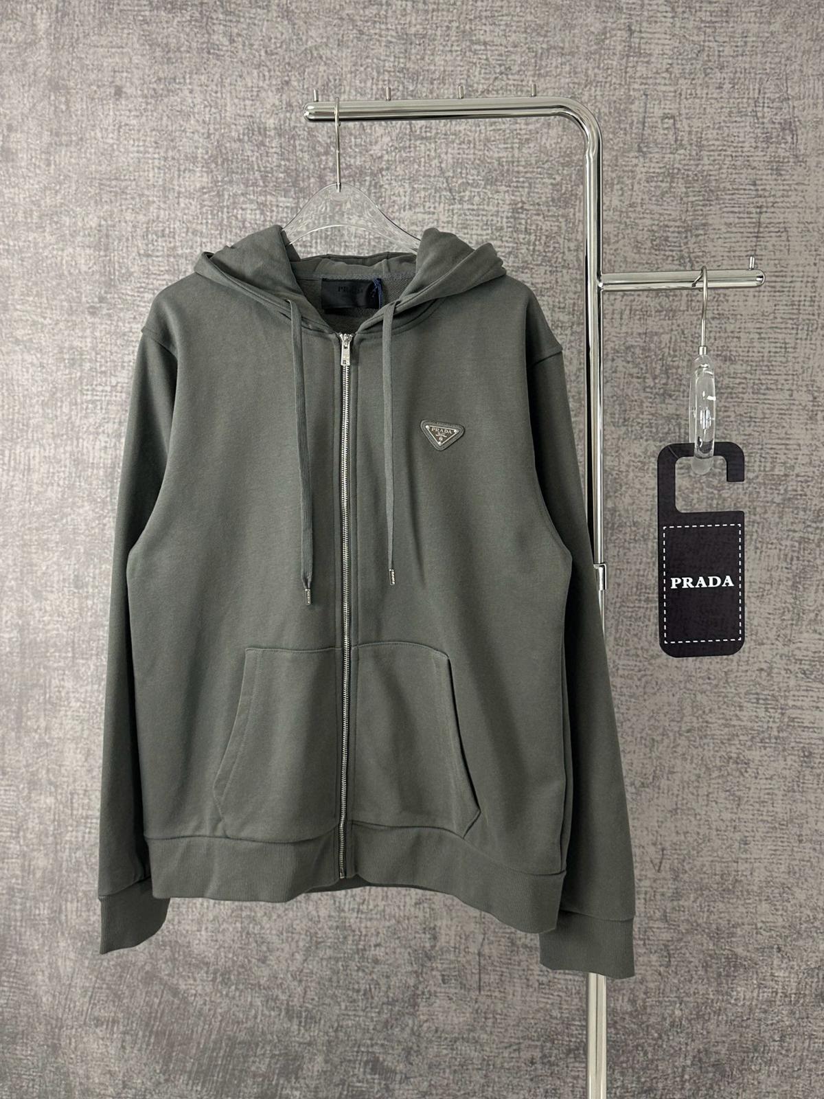 Prada Zip Hoodie – SWHO2381